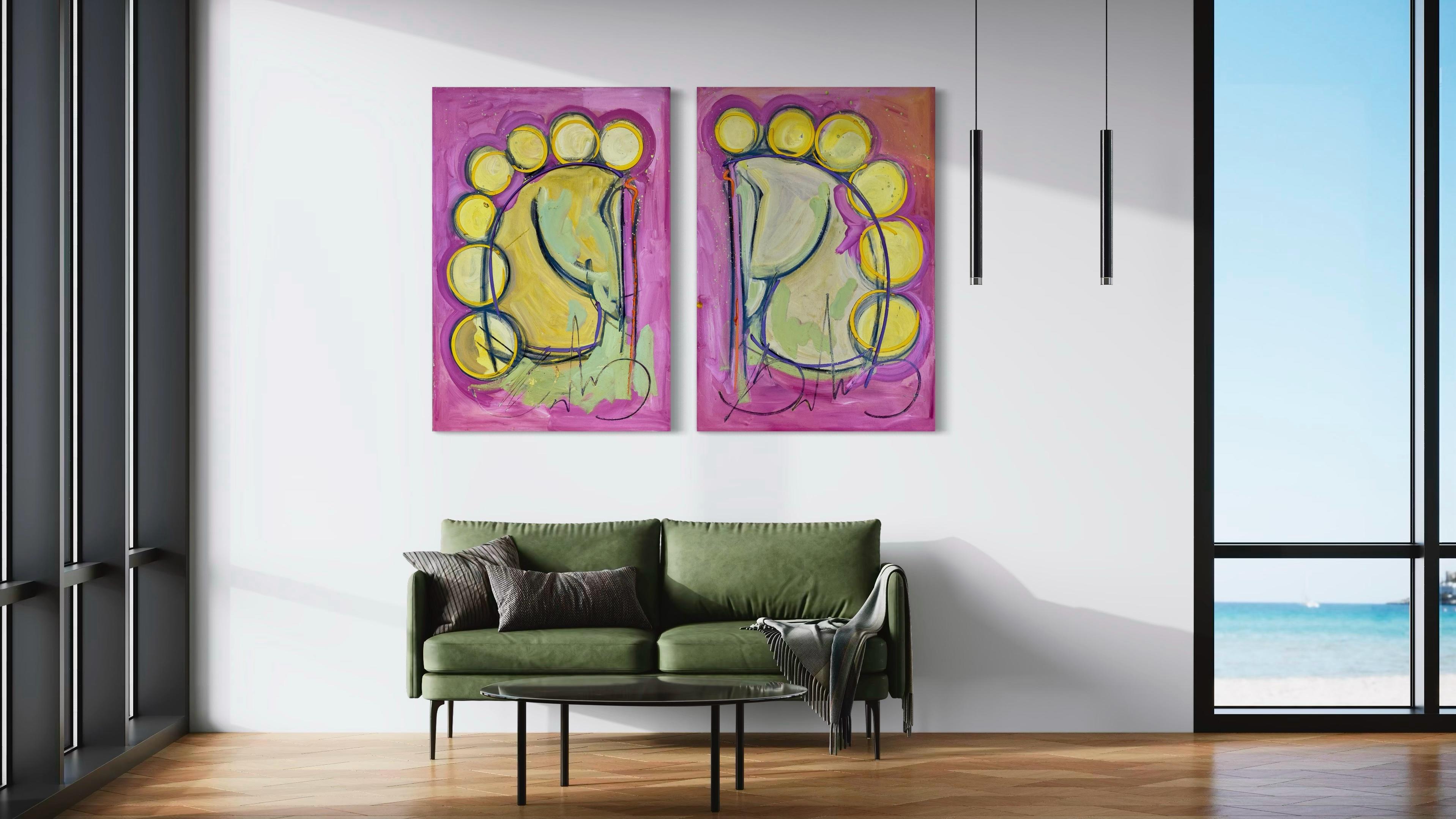 Pareja Caballos 130x90